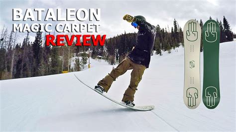 The Magic of Riding: Bataleon Magic Carpet Snowboard In-Depth Review